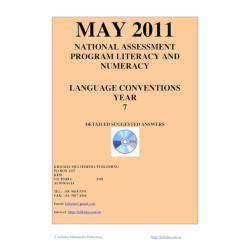 Year 7 May 2011 Language - Answers
